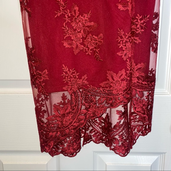 Red Midi Dress from GUESS - Picture 3 of 6